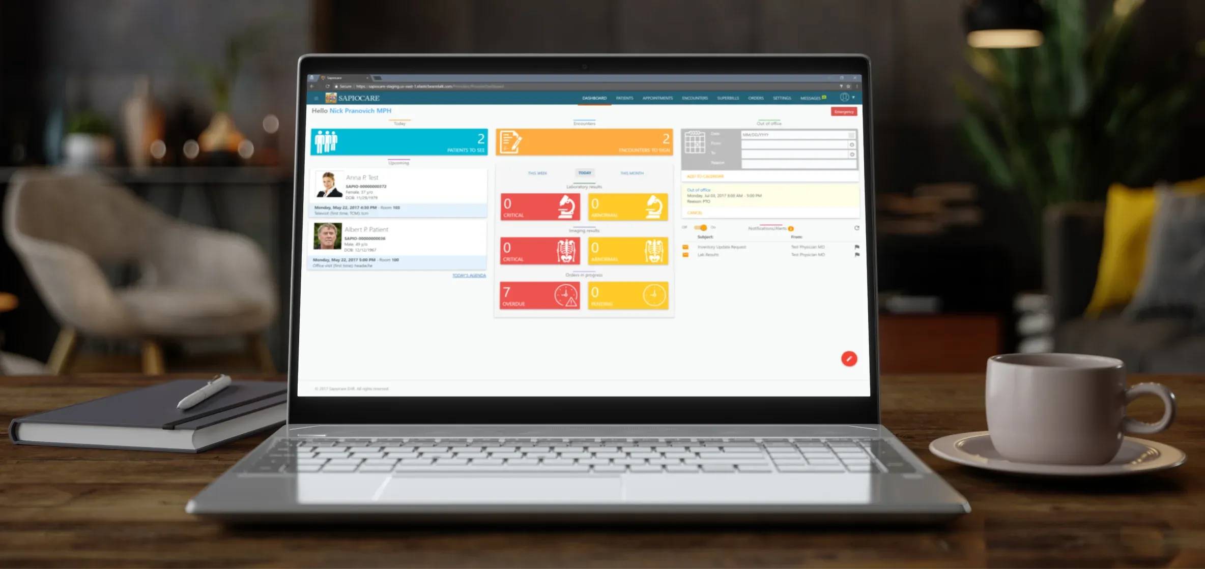 Telemedicine-ready EHR