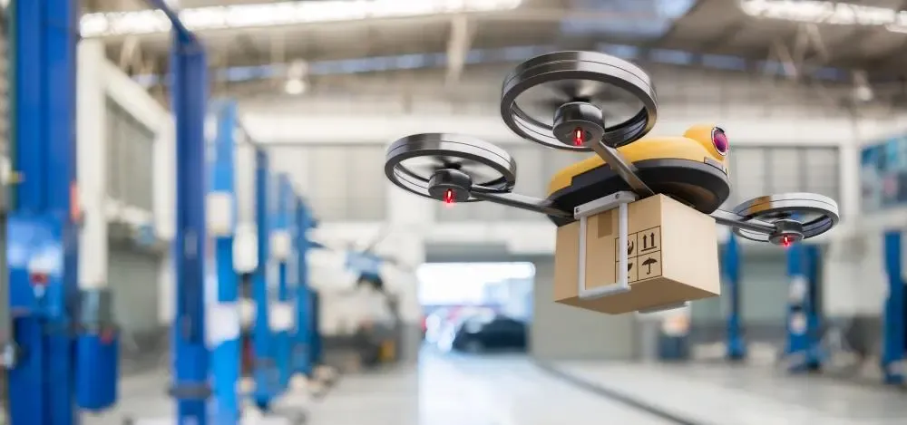 Drone delivery POS application