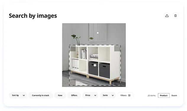 IKEA’s visual search feature
