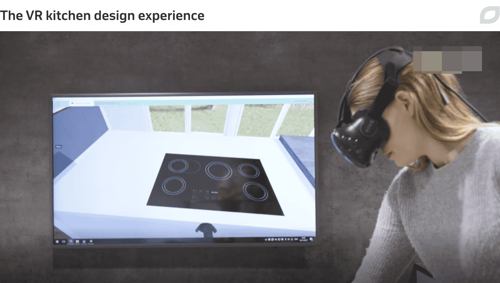 The VR kitchen design experience