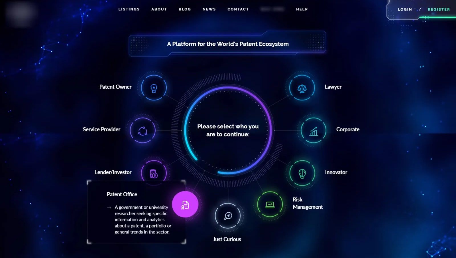 Patent management platform