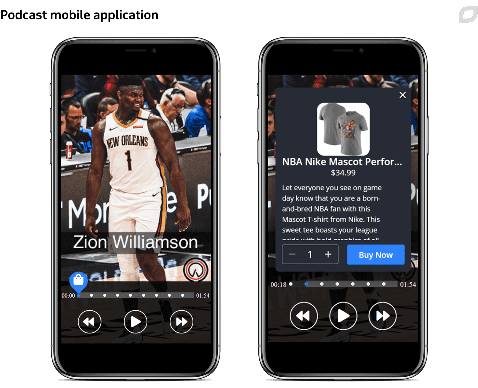 Podcast mobile application